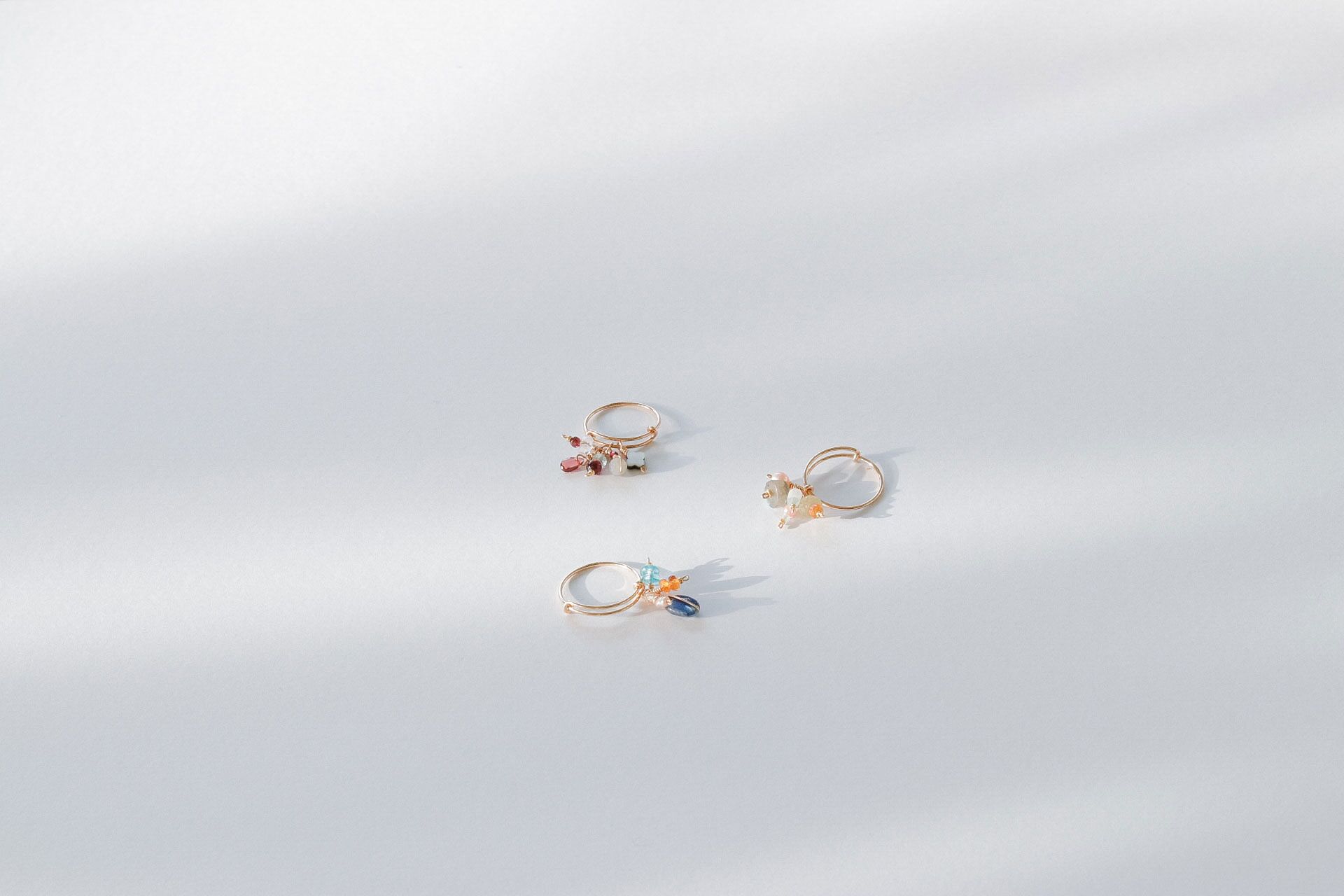 Popurrí Gemstones Ring - Kyanite & Apatite - Image 2